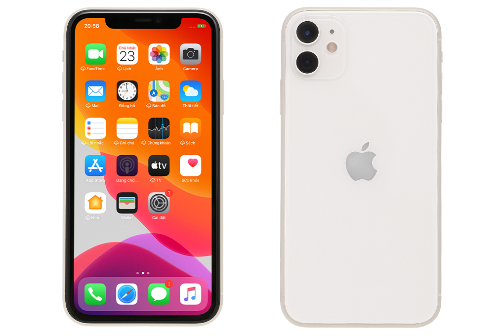Điện thoại iPhone 11 64GB (Hộp cũ) Màu Trắng