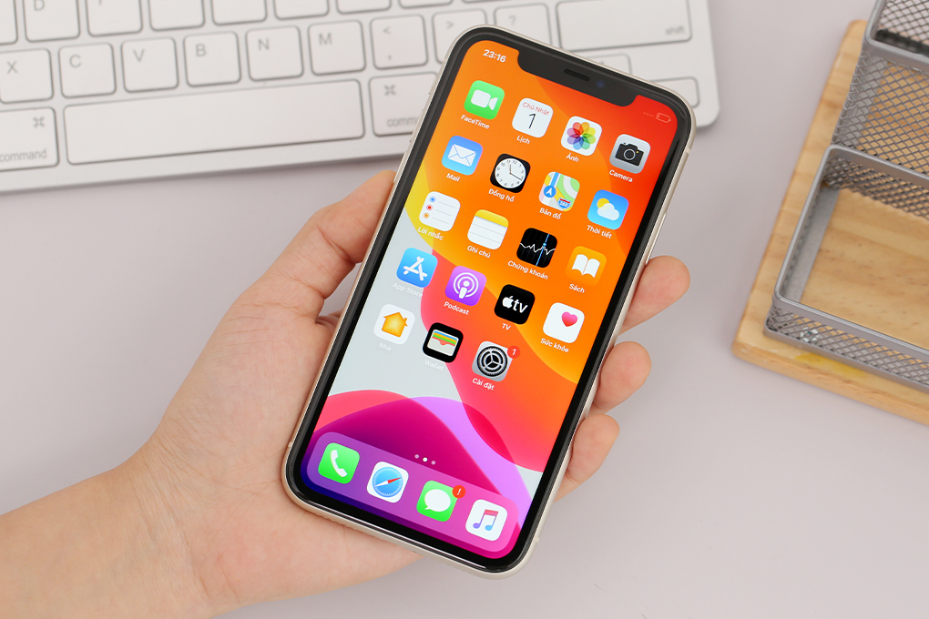 Điện thoại iPhone 11 64GB (Hộp cũ) Màu Trắng