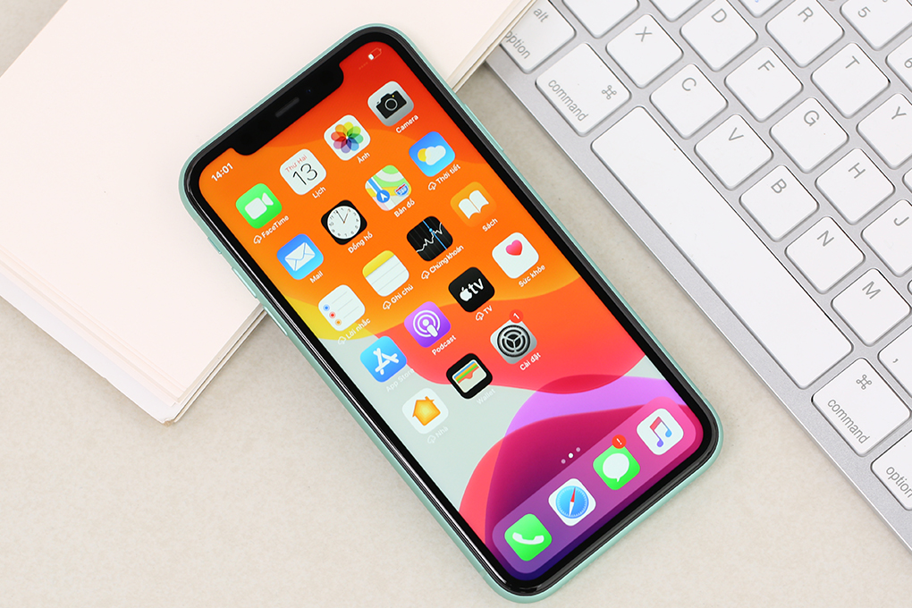 Điện thoại iPhone 11 64GB (Hộp cũ) Màu Xanh lá