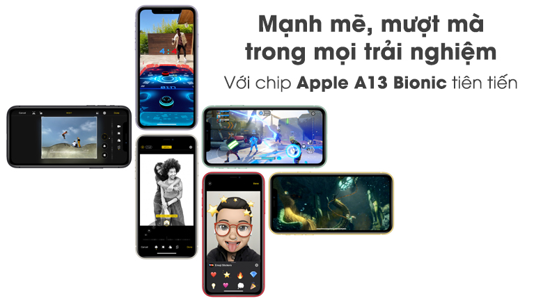Điện thoại iPhone 11 128GB (Hộp cũ)