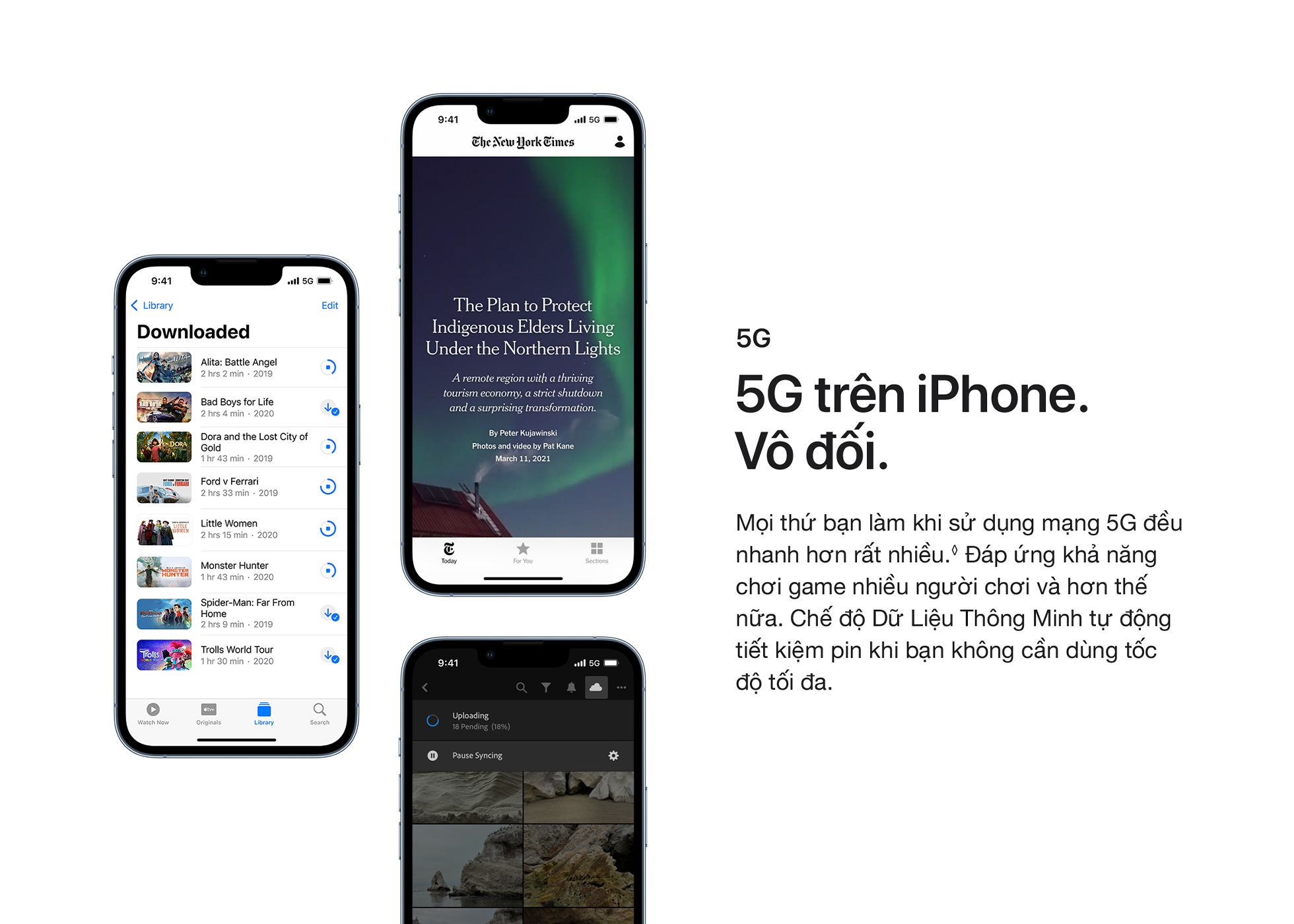 iPhone 13 Pro Kết nối 5G