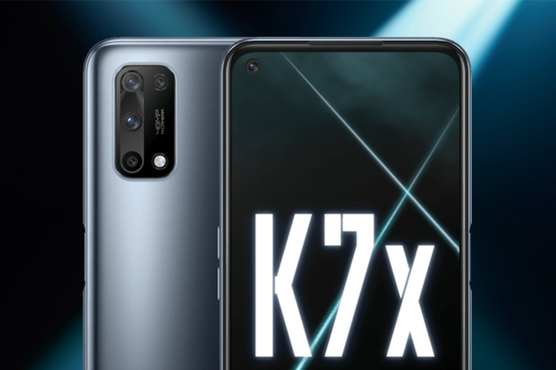 OPPO K7x | Góc cạnh bo tròn thoải mái cầm nắm