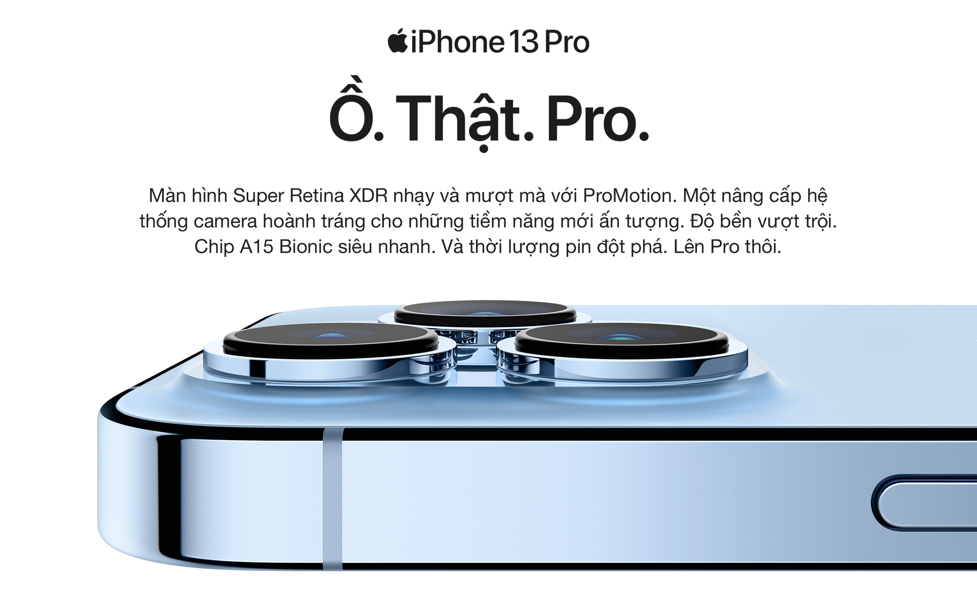 iPhone 13 Pro Max Tính Năng & Thông Số Kỹ Thuật