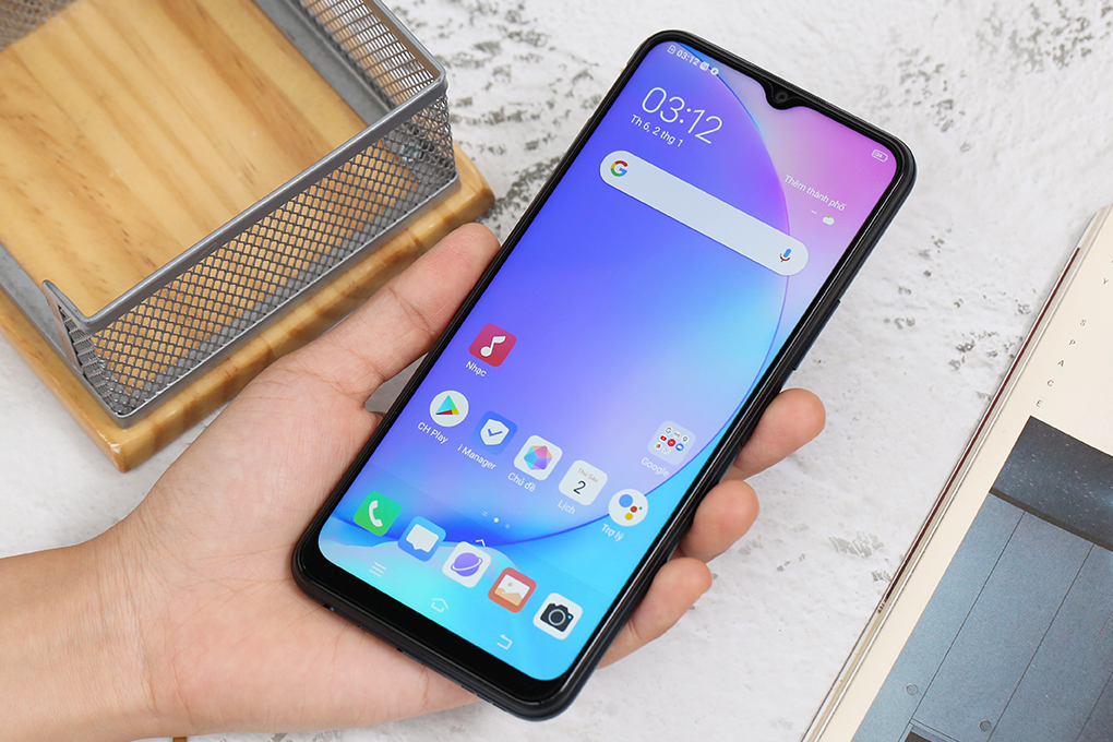 Điện thoại Vivo Y12s (4GB/128GB) Màu Đen