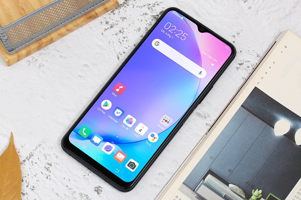Điện thoại Vivo Y12s (4GB/128GB) Màu Đen