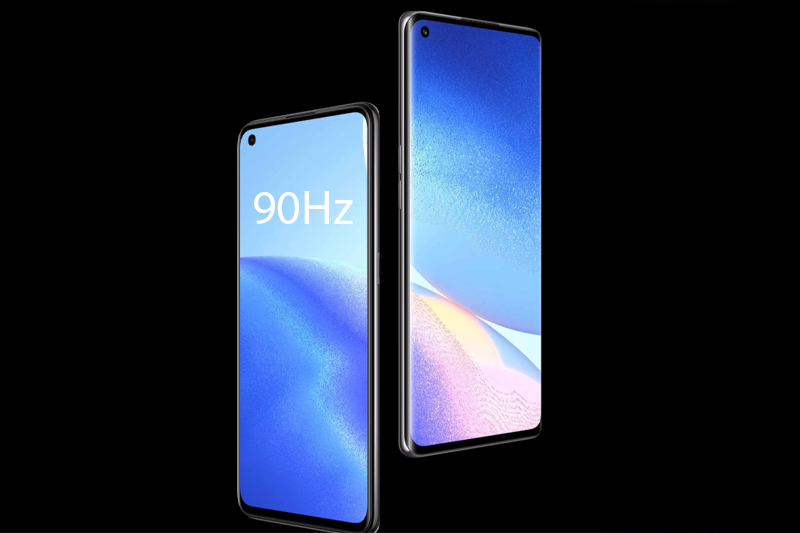 Hỗ trợ tần số quét cao 90 Hz | OPPO Reno5 Pro