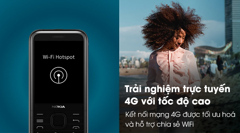 Điện thoại Nokia 8000 4G