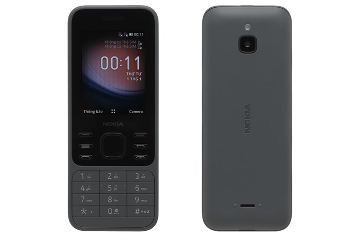 Điện thoại Nokia 6300 4G Màu Xám