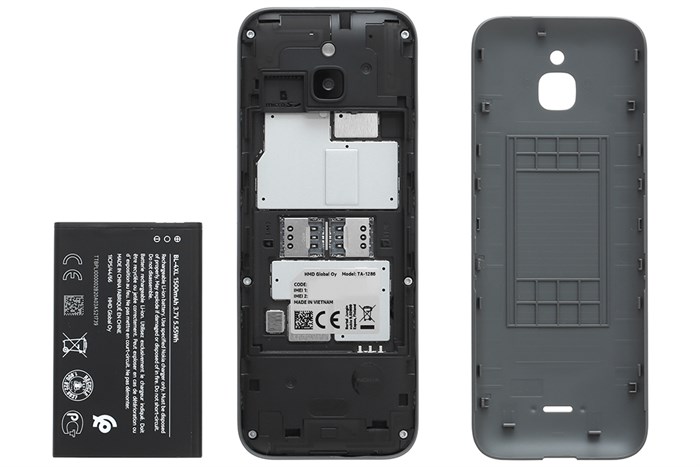 Điện thoại Nokia 6300 4G Màu Xám