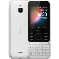 Điện thoại Nokia 6300 4G Màu Trắng