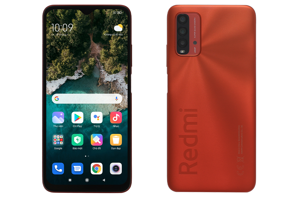 Điện thoại Xiaomi Redmi 9T (4GB/64GB) Màu Cam