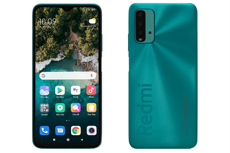 Điện thoại Xiaomi Redmi 9T (4GB/64GB) Màu Xanh lá