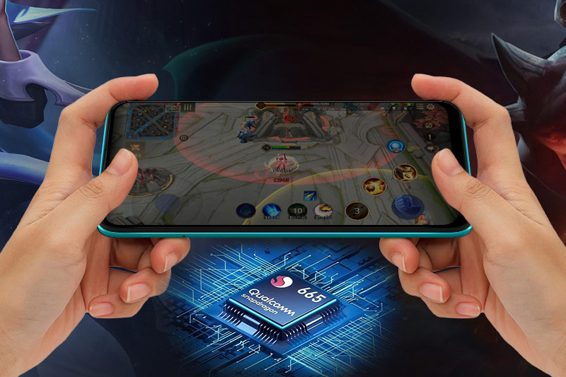 Vsmart Joy 4 (6GB/64GB) | Vi xử lí Snapdragon 665 chiến game mượt mà