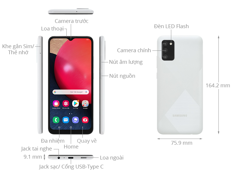 Samsung Galaxy A02s (4GB/64GB)