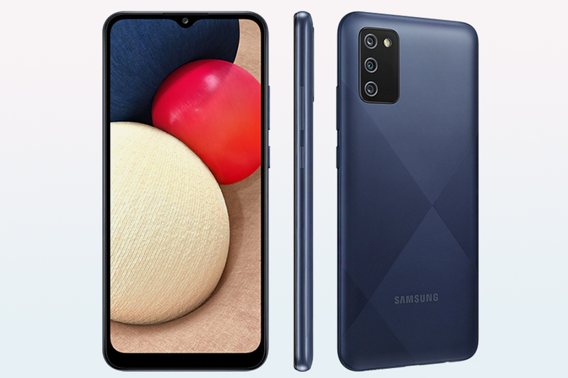Samsung Galaxy A02s (4GB/64GB) | Ngoại hình sang trọng, thiết kế mặt lưng chống bám vân tay thời thượng Samsung Galaxy A02s (4GB/64GB) | Ngoại hình sang trọng, thiết kế mặt lưng chống bám vân tay thời thượng