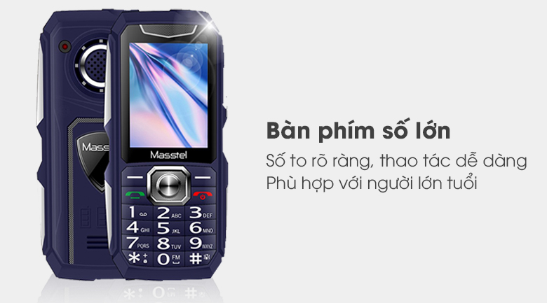 Điện thoại Masstel Play 50