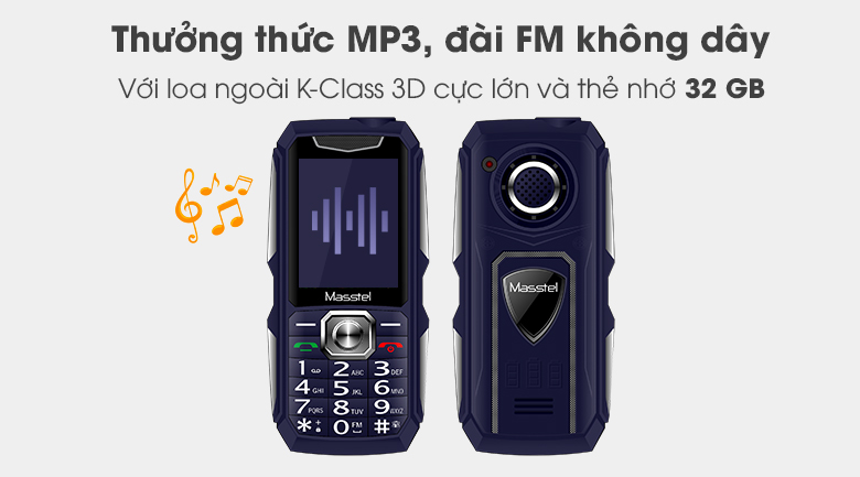 Điện thoại Masstel Play 50
