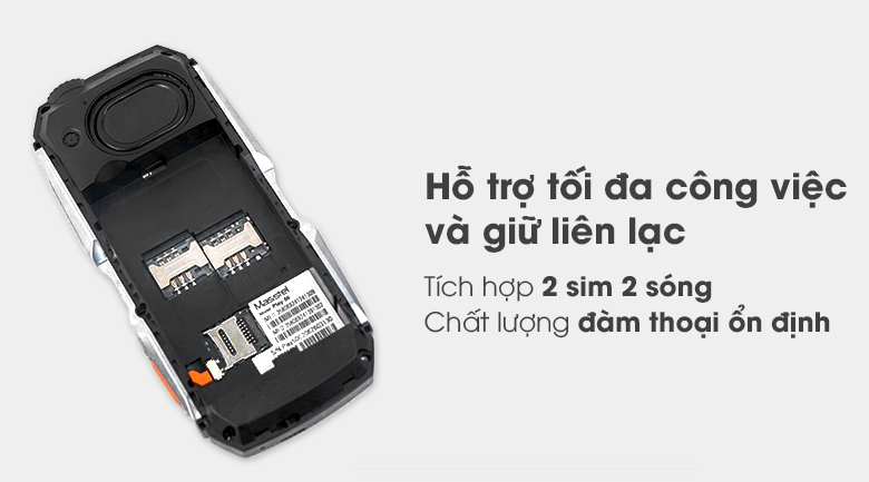 Điện thoại Masstel Play 50