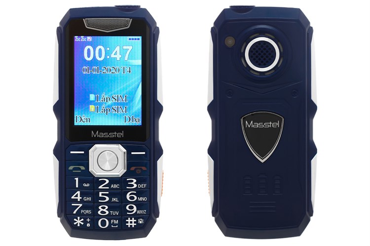 Điện thoại Masstel Play 50 Màu Xanh Dương