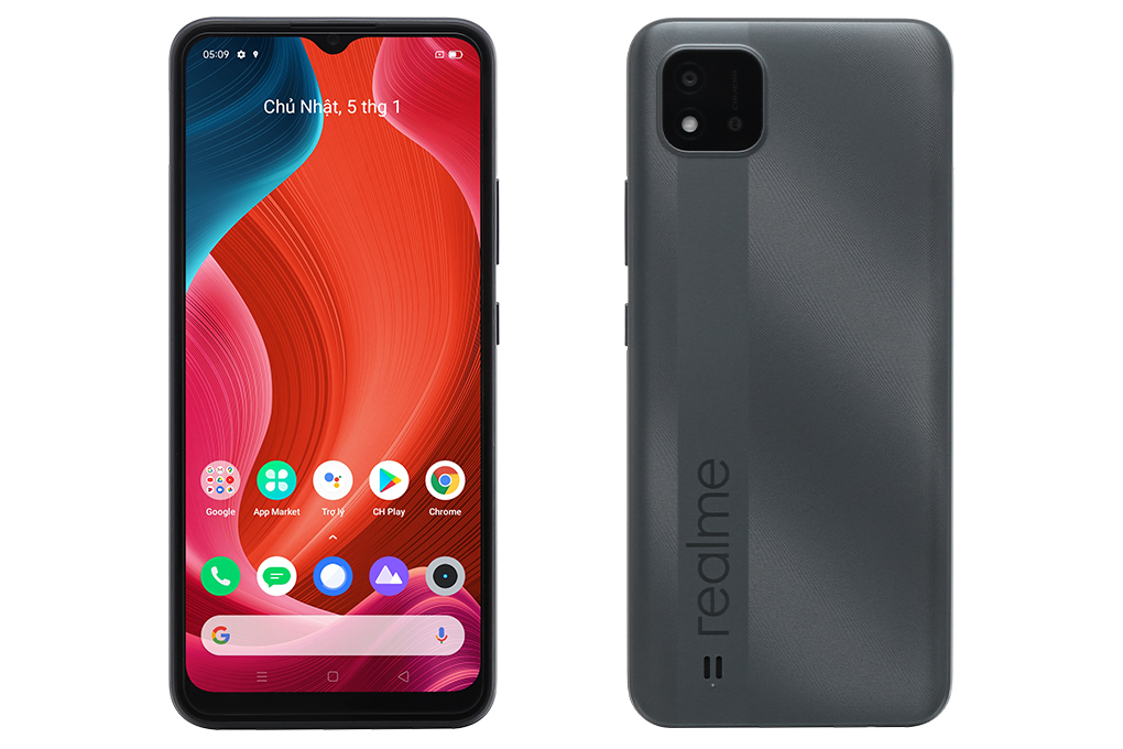 Điện thoại realme C20 Màu Xám