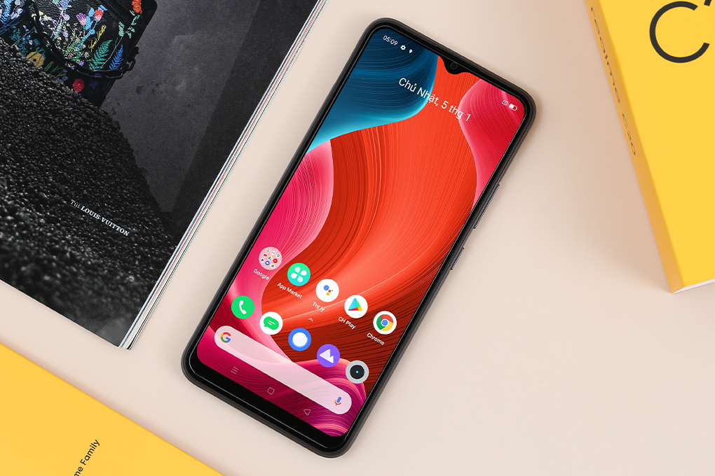 Điện thoại realme C20 Màu Xám