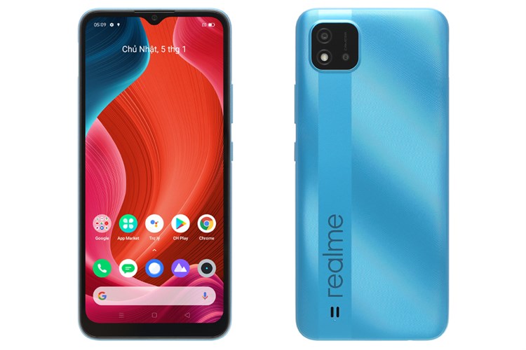 Điện thoại realme C20 Màu Xanh Dương