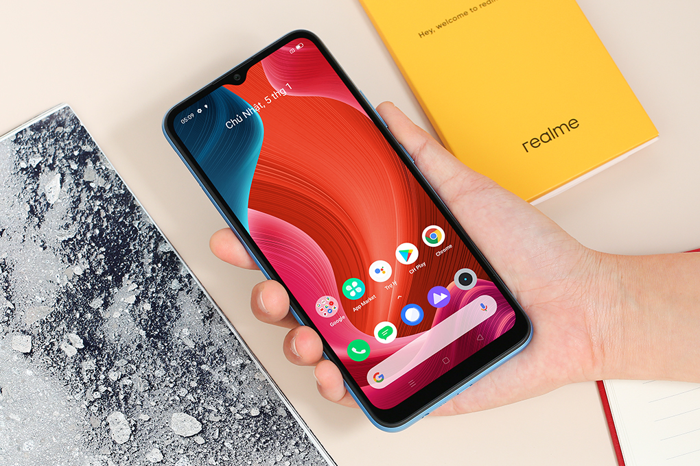 Điện thoại realme C20 Màu Xanh Dương