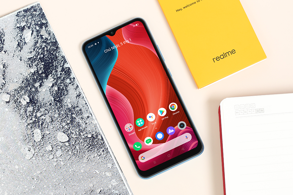 Điện thoại realme C20 Màu Xanh Dương