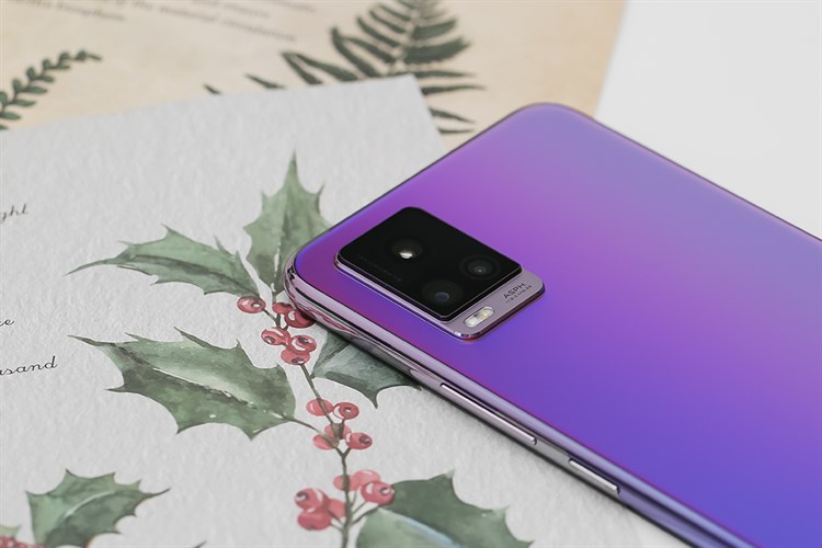 Điện thoại Vivo V20 (2021) Màu Xanh hồng