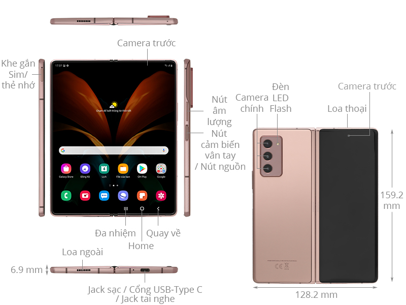 Samsung Galaxy Z Fold2 5G Đặc Biệt