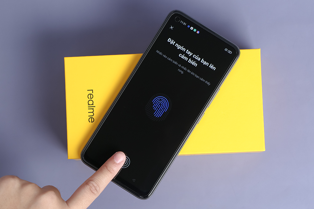 Điện thoại realme 8 Màu Đen