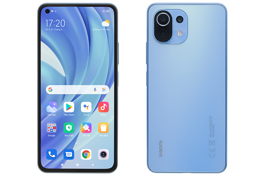 Điện thoại Xiaomi Mi 11 Lite Màu Xanh Dương