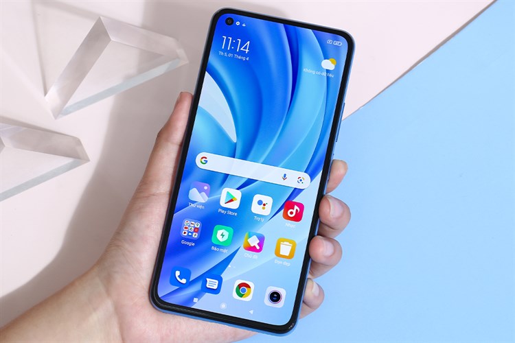 Điện thoại Xiaomi Mi 11 Lite Màu Xanh Dương