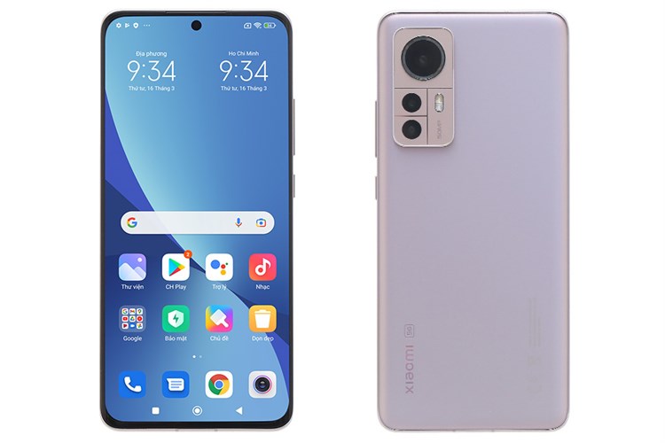 Điện thoại Xiaomi 12 5G Màu Tím