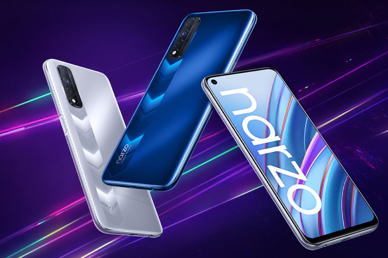 Điện thoại Realme Narzo 30 | Thiết kế mới, hiện đại, sang trọng