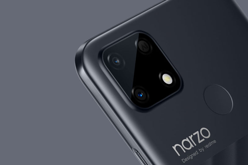 Realme Narzo 30a | Camera chính 13 MP và camera độ sâu 2 MP