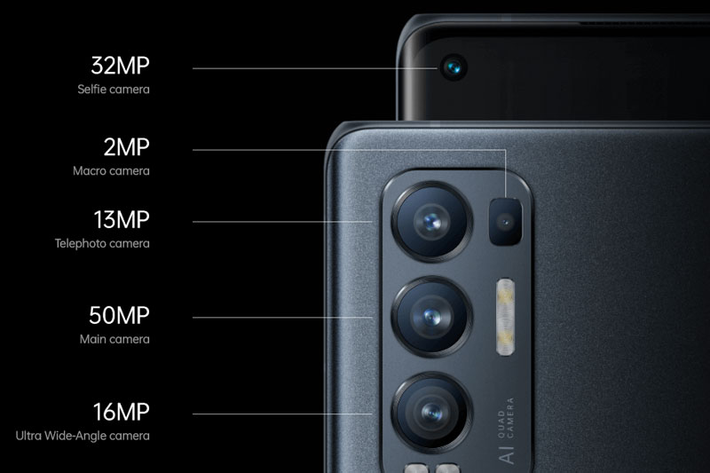 Điện thoại OPPO Find X3 Neo | Cụm camera sau Điện thoại OPPO Find X3 Neo | Cụm camera sau