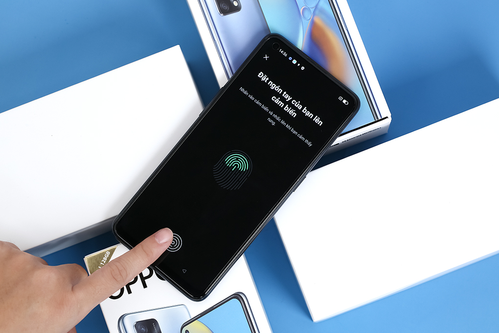 Điện thoại OPPO A74 Màu Đen