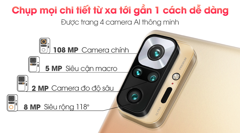 Điện thoại Xiaomi Redmi Note 10 Pro (6GB/128GB)