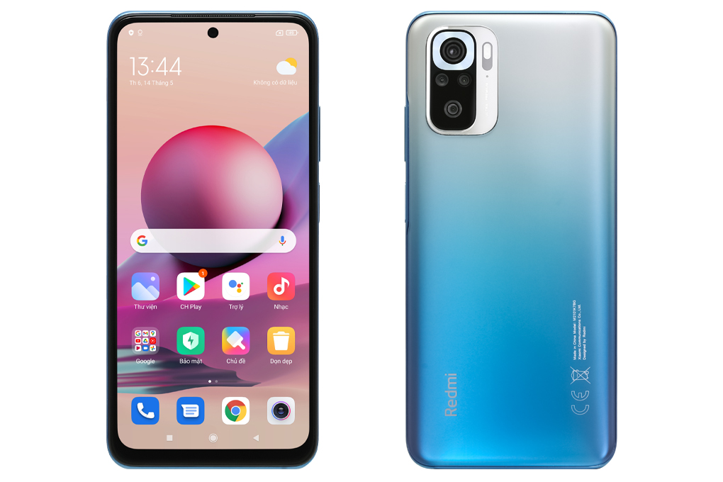 Điện thoại Xiaomi Redmi Note 10S 8GB Màu Xanh Dương