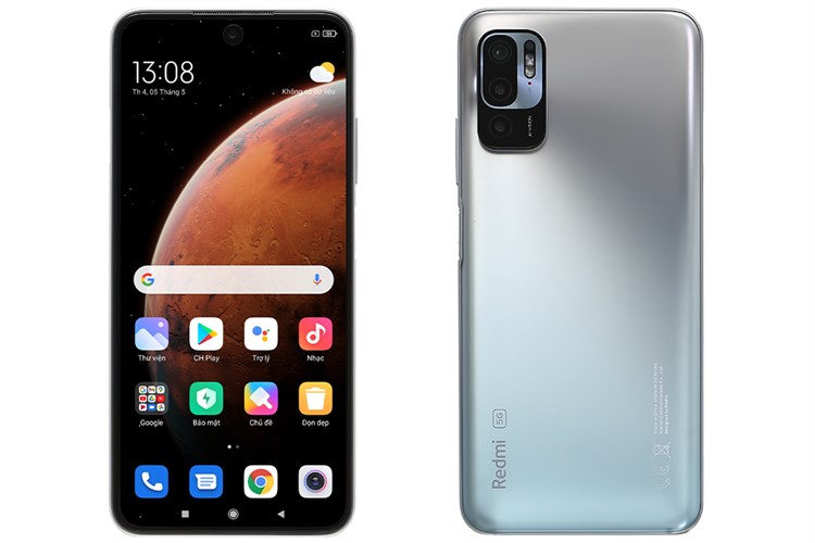 Điện thoại Xiaomi Redmi Note 10 5G 8GB Màu Bạc
