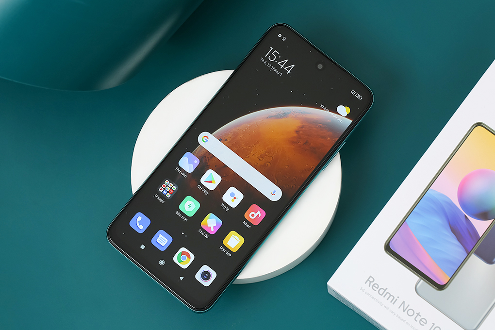 Điện thoại Xiaomi Redmi Note 10 5G 8GB Màu Xanh lá