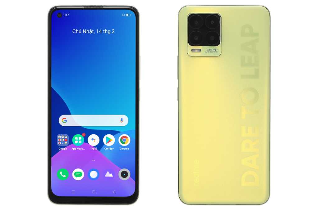 Điện thoại realme 8 Pro Màu Vàng