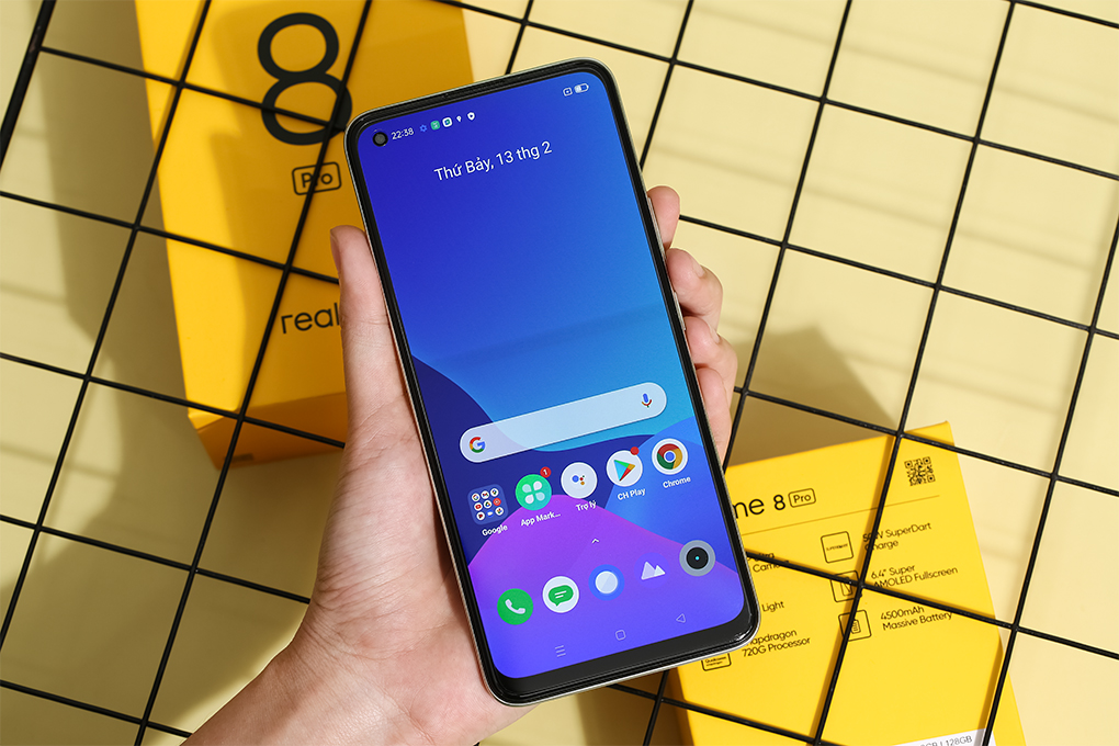 Điện thoại realme 8 Pro Màu Vàng