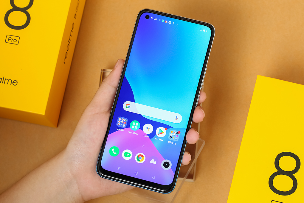 Điện thoại realme 8 Pro Màu Xanh Dương