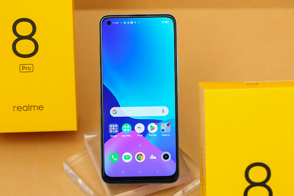 Điện thoại realme 8 Pro Màu Xanh Dương