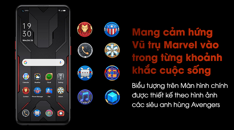 Điện thoại OPPO Reno5 Marvel