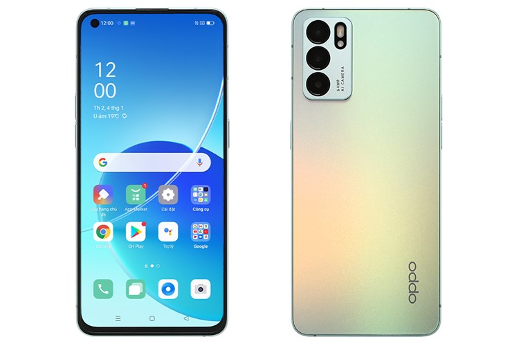 Điện thoại OPPO Reno6 5G Màu Bạc