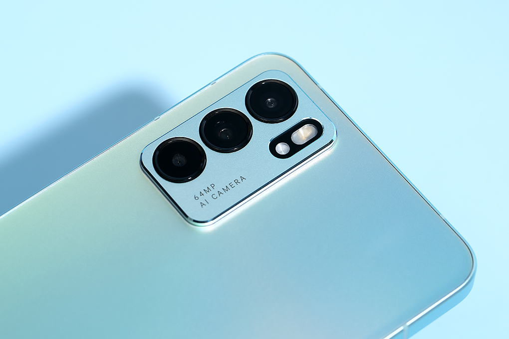 Điện thoại OPPO Reno6 5G Màu Bạc