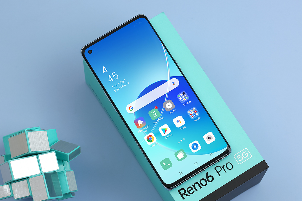 Điện thoại OPPO Reno6 Pro 5G Màu Xanh Dương